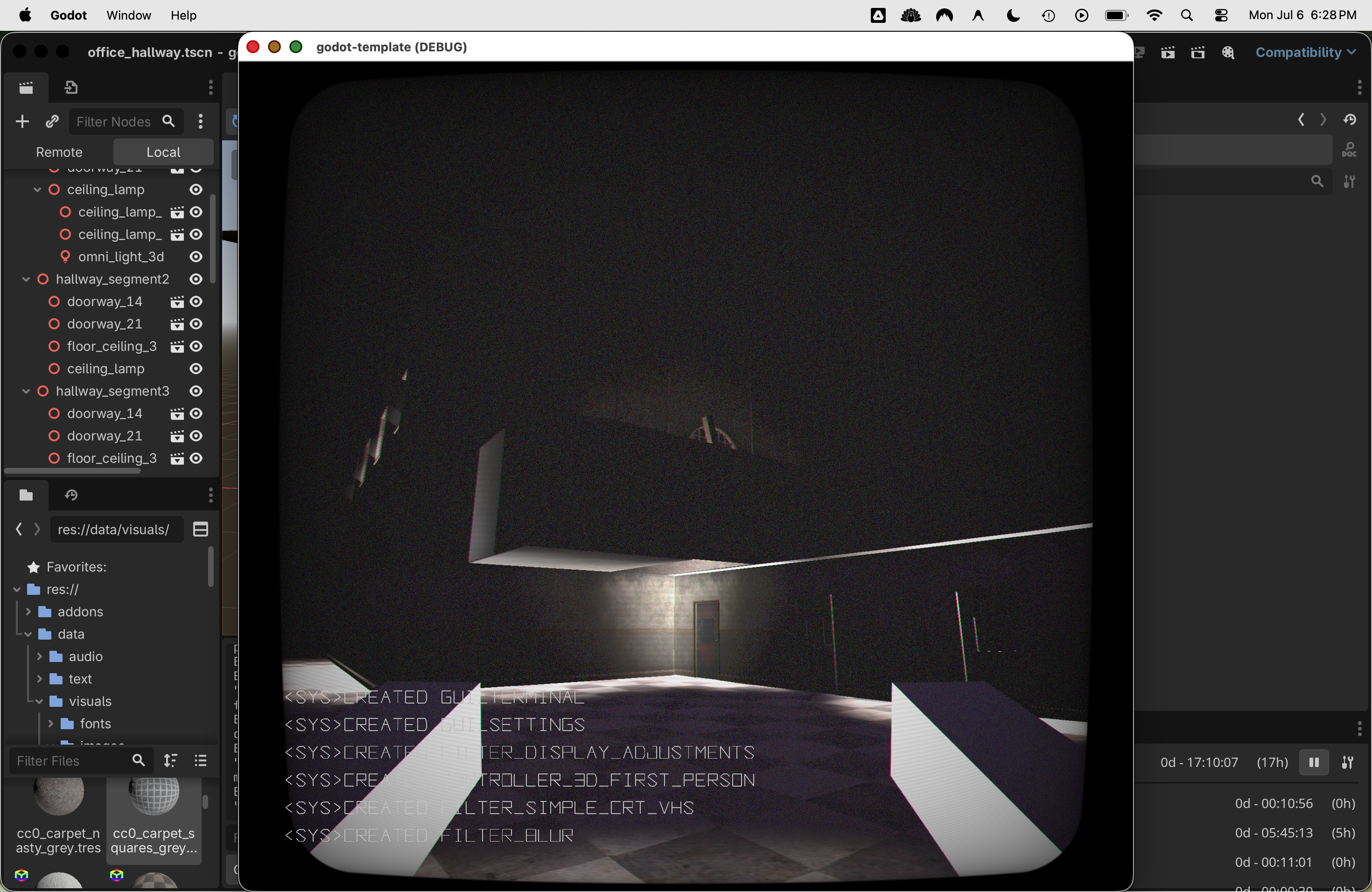 first person outside of map