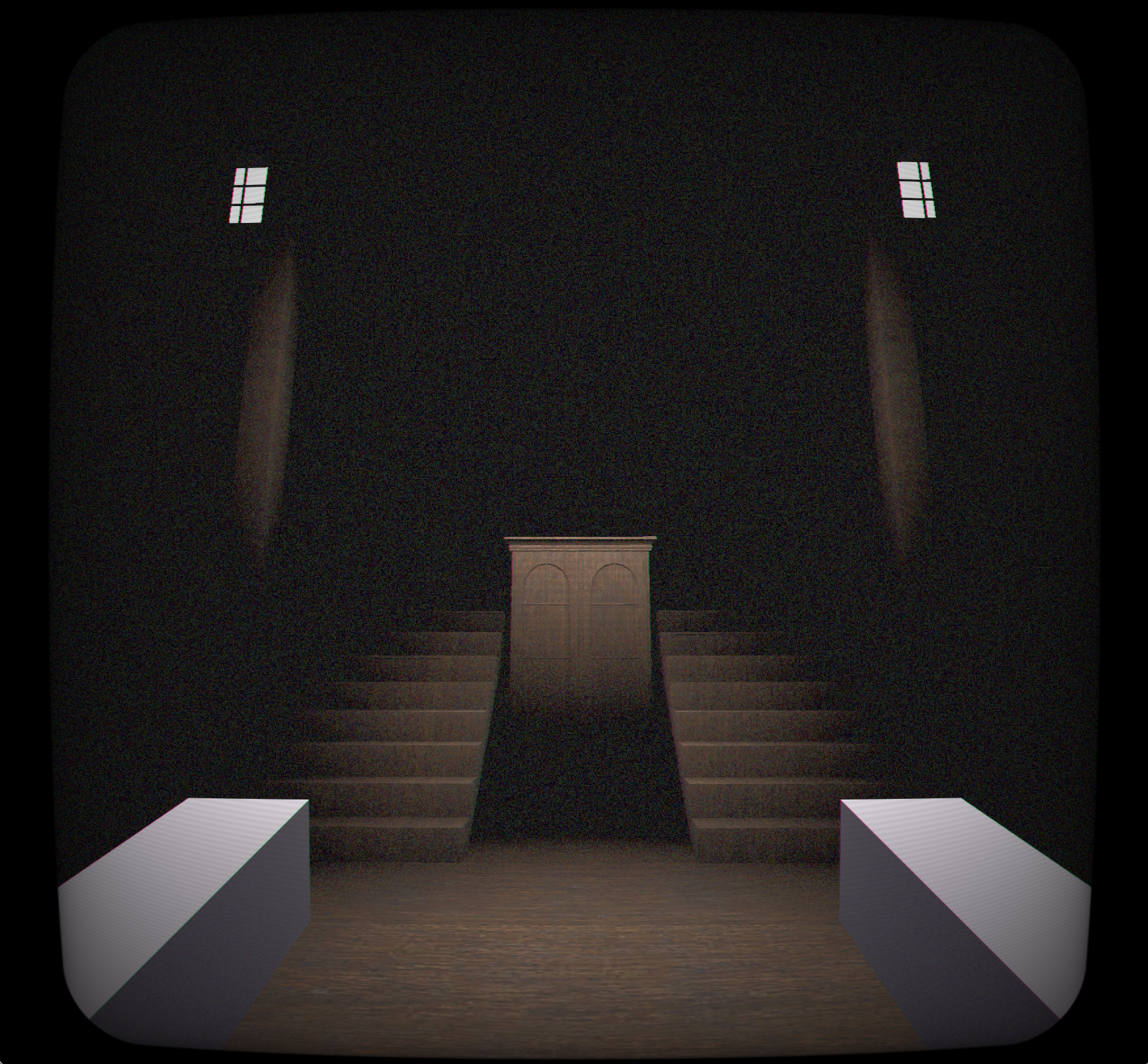 staircase to darkness